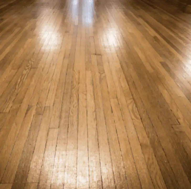 hardwood floor shine