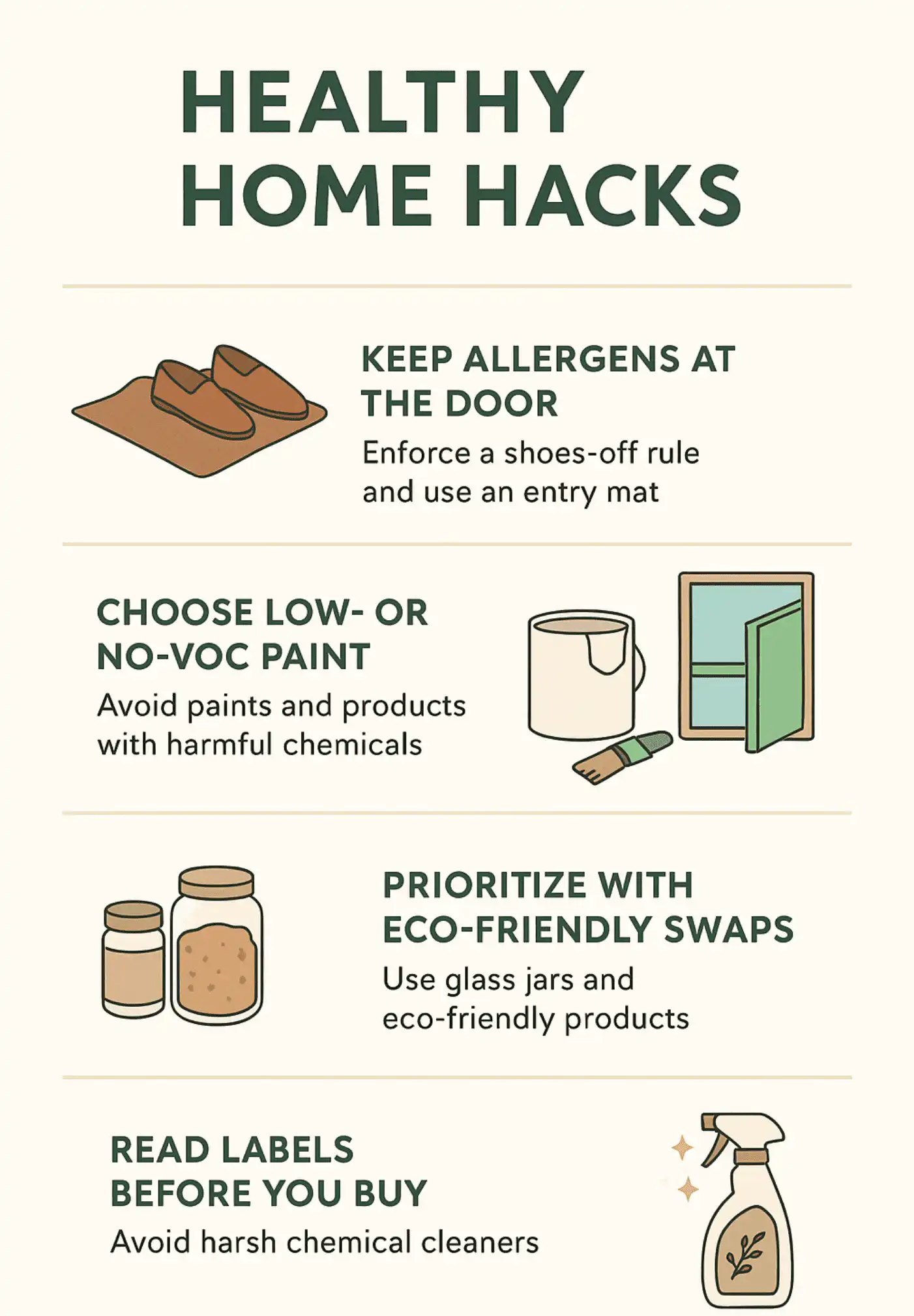 Healthy Home Hacks
