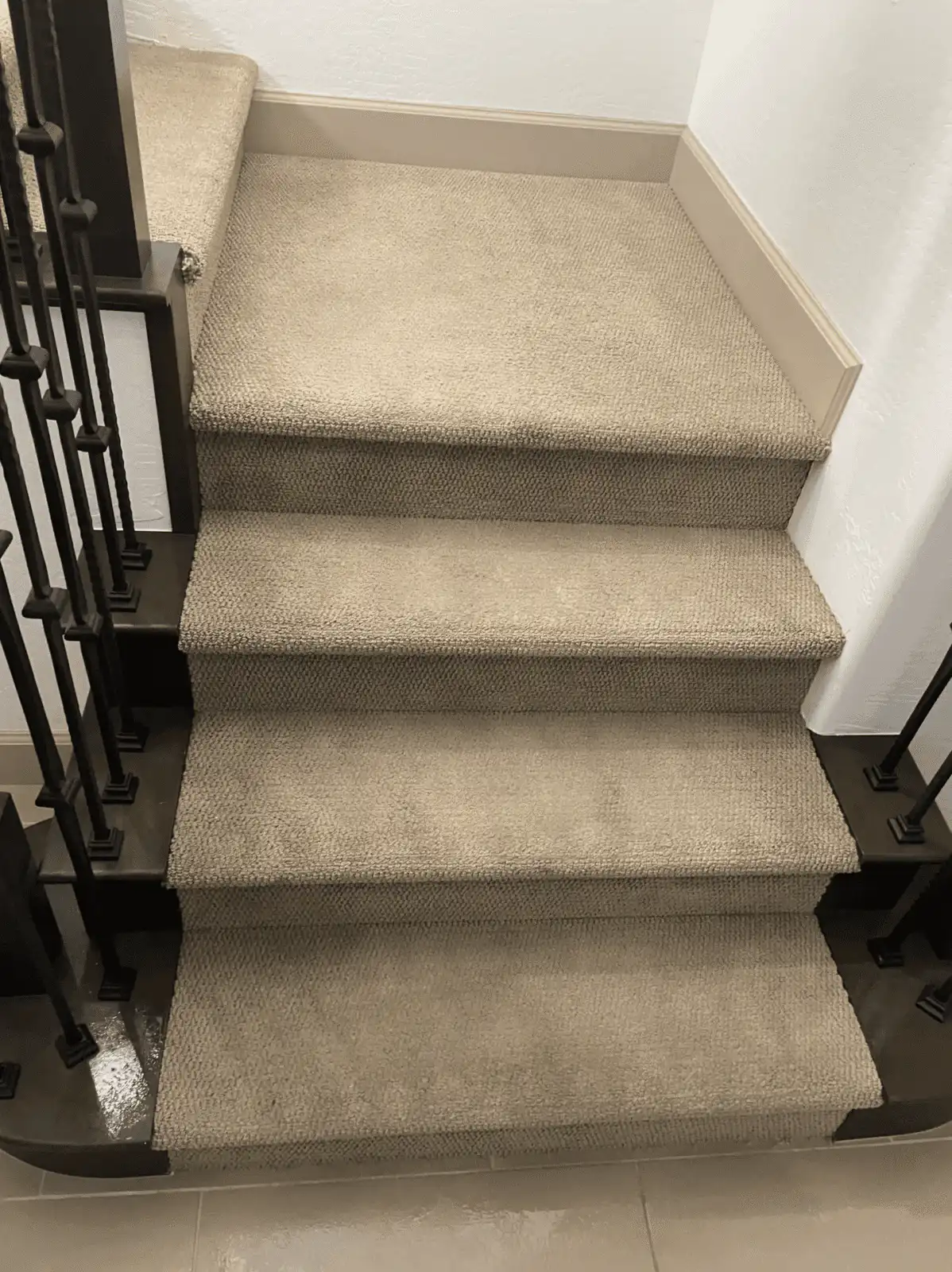 Before carpet cleaning