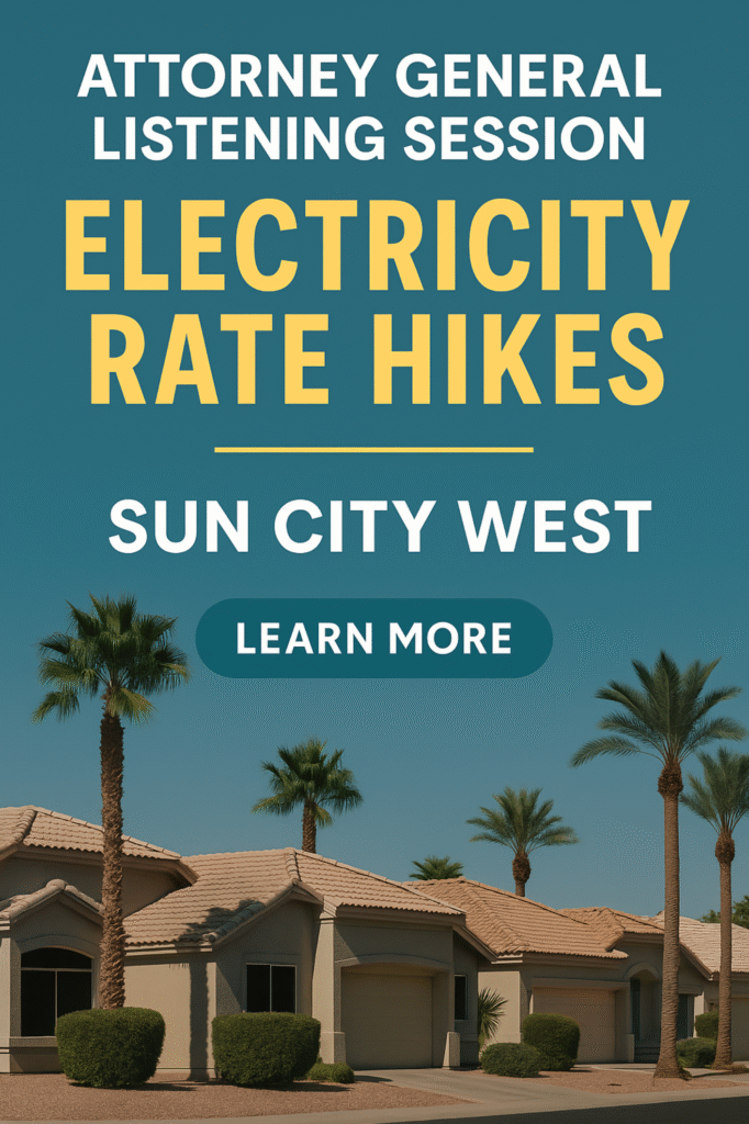 Sun City APS Rate Hike
