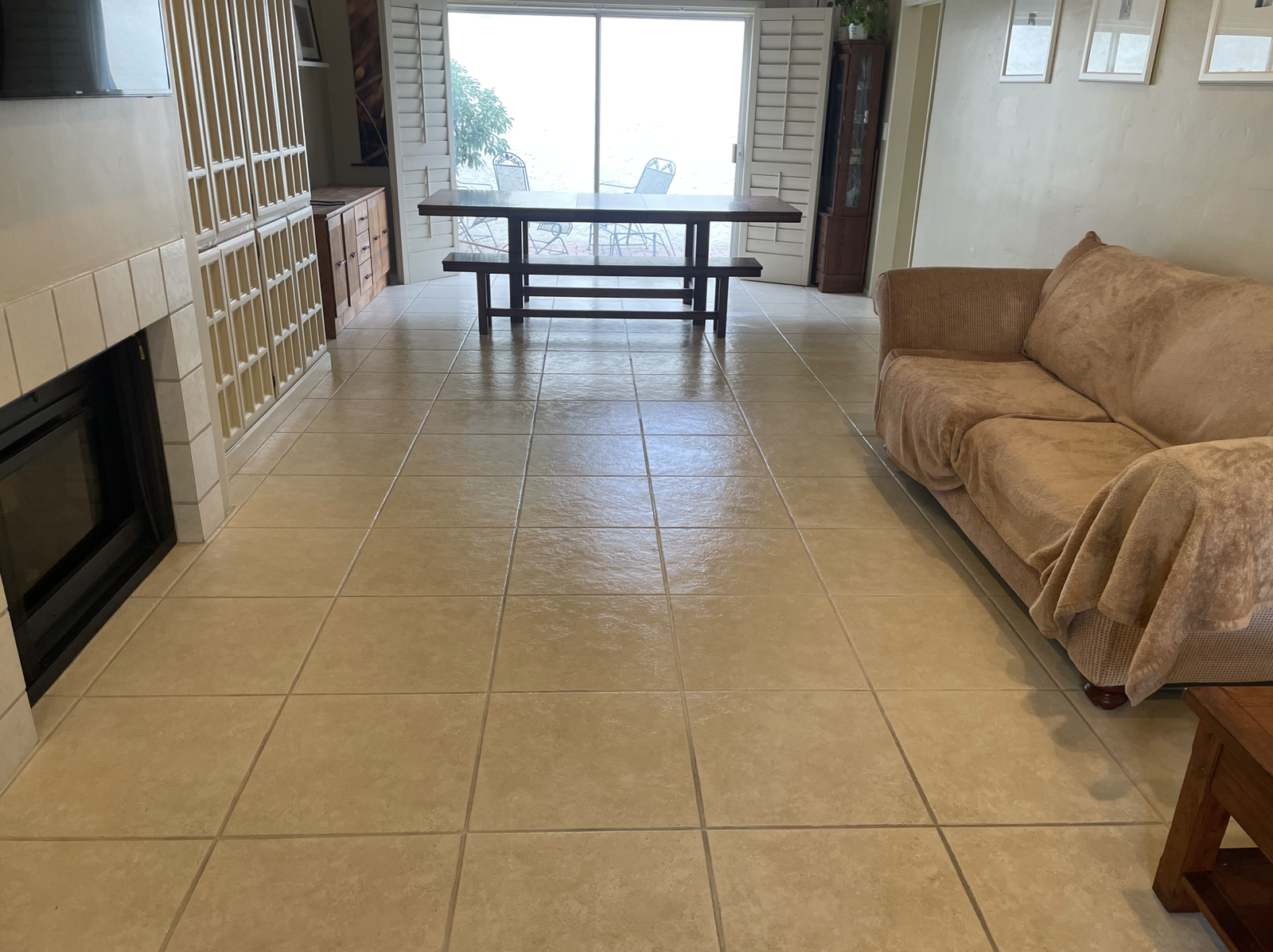 Grout Lines cleaning results Phoenix Arizona