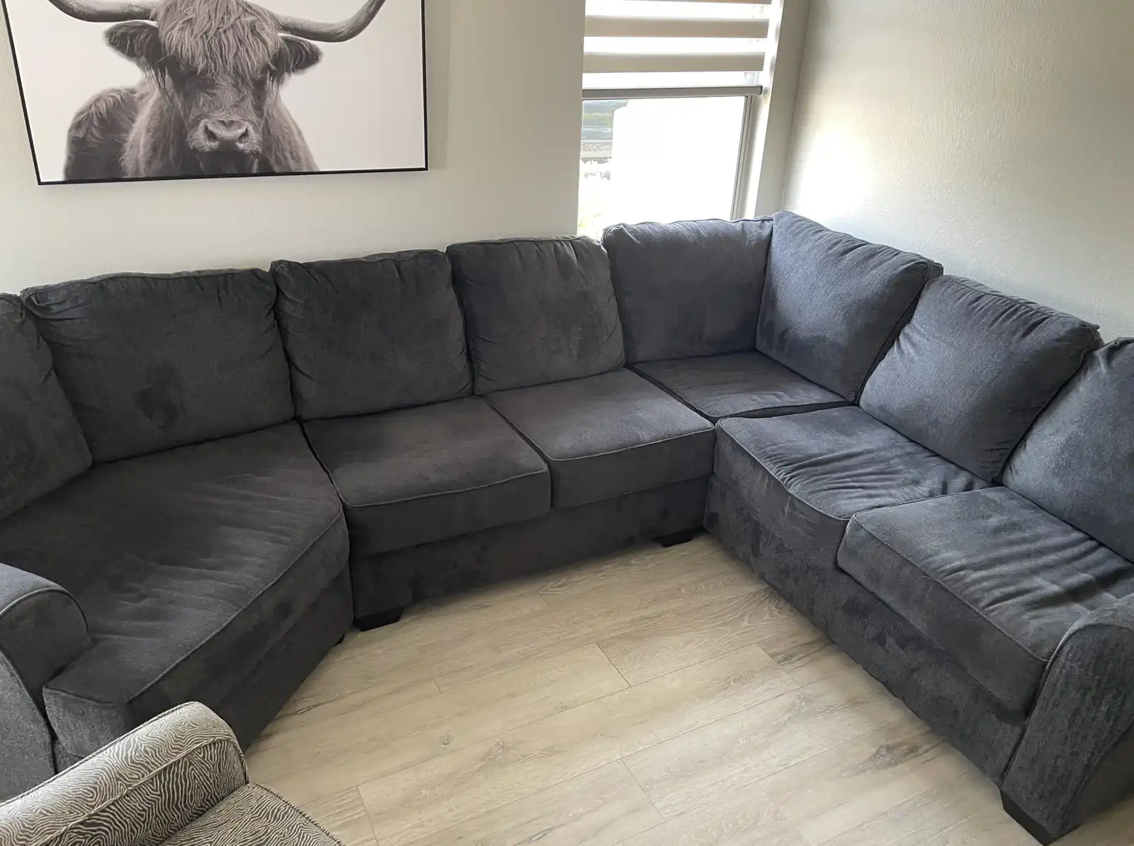 Before and after cleaning results