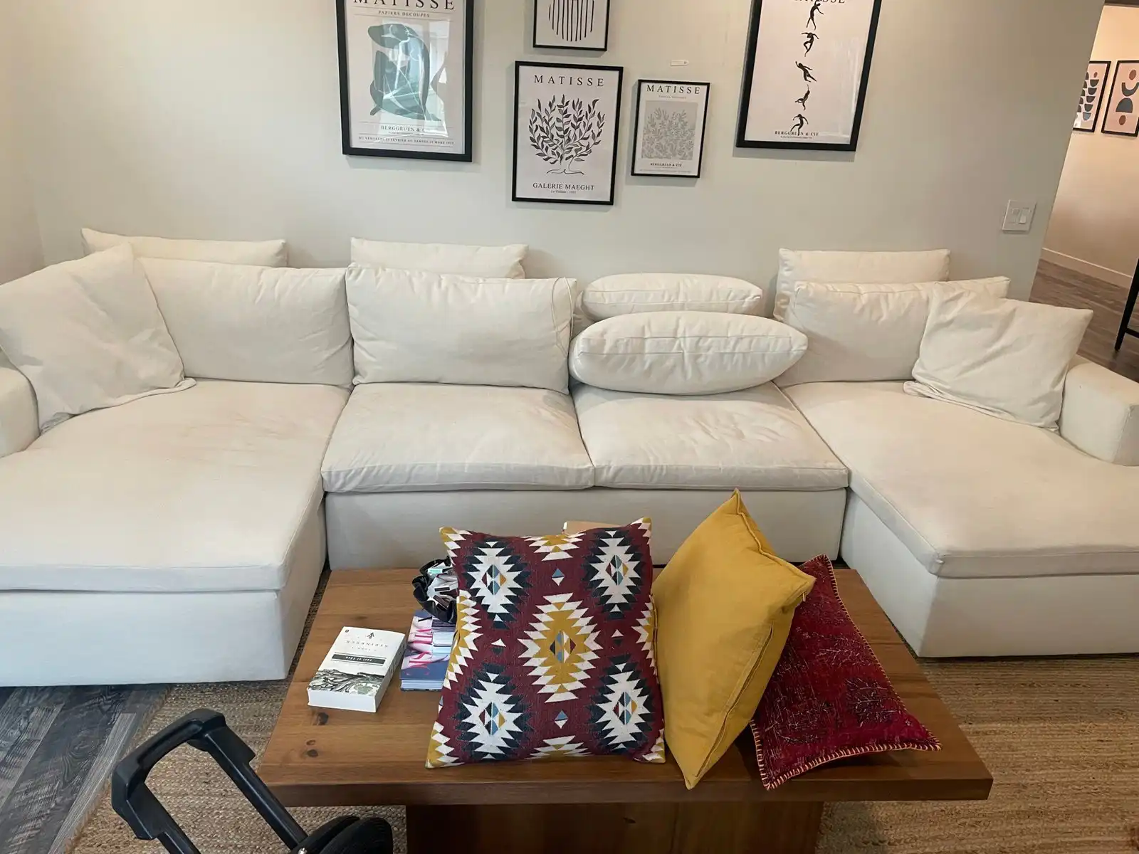 Before and after cleaning results