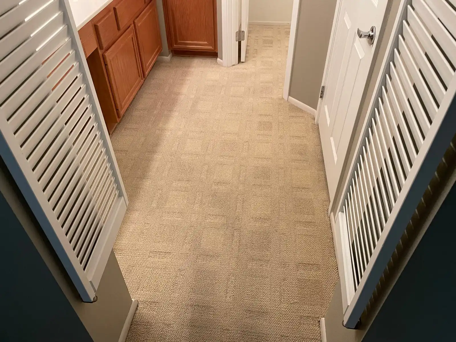 Before and after cleaning results