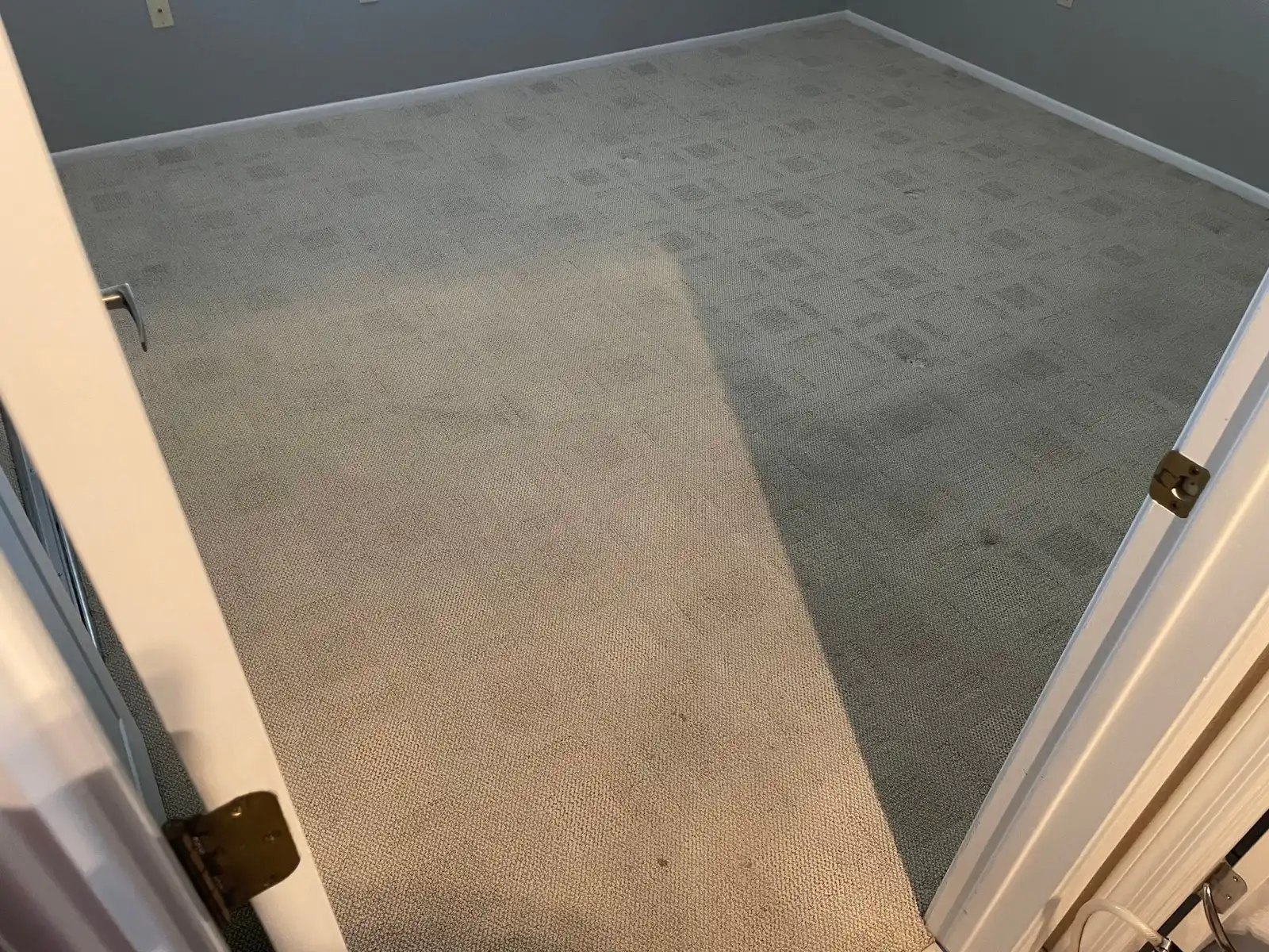 Before and after cleaning results