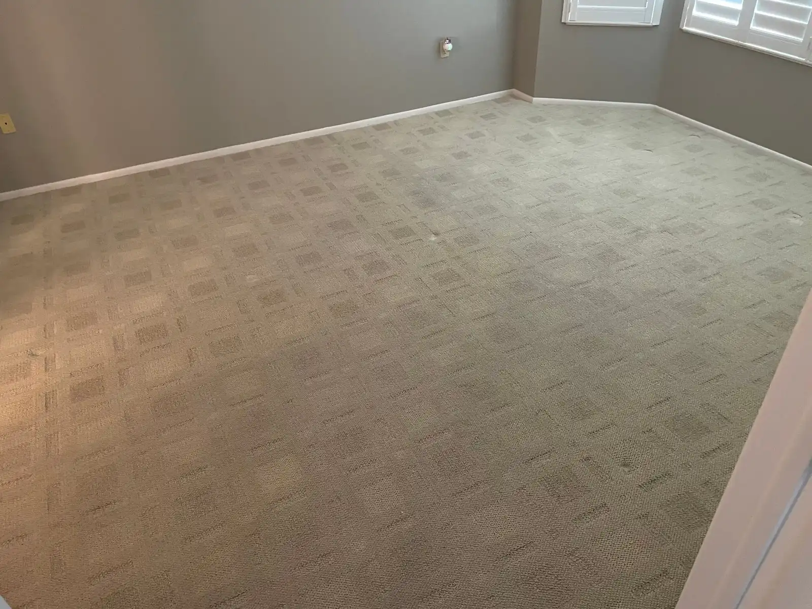 Before and after cleaning results