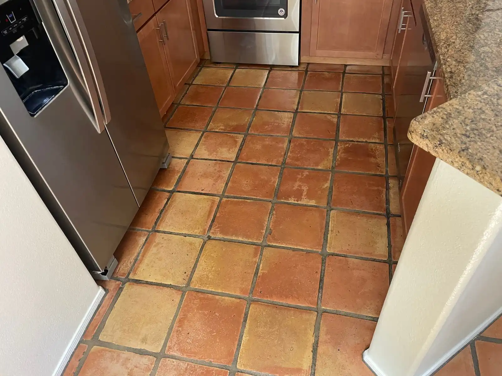 Before and after cleaning results