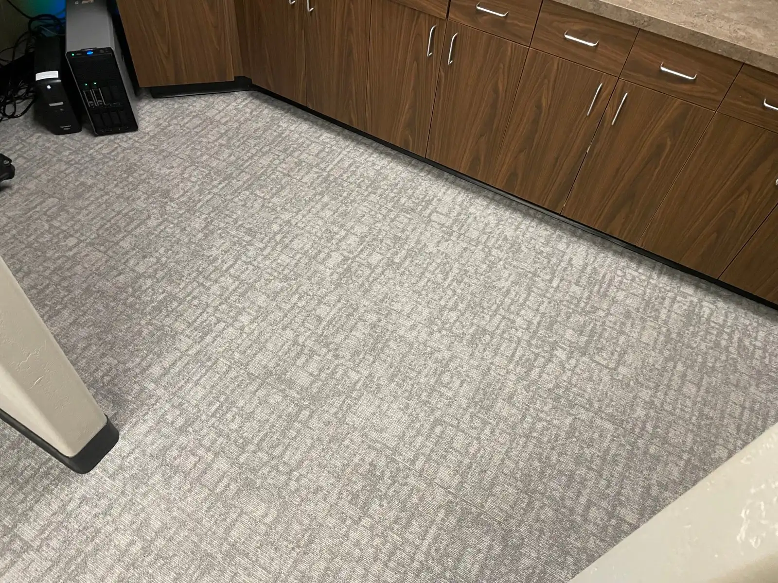Before and after cleaning results