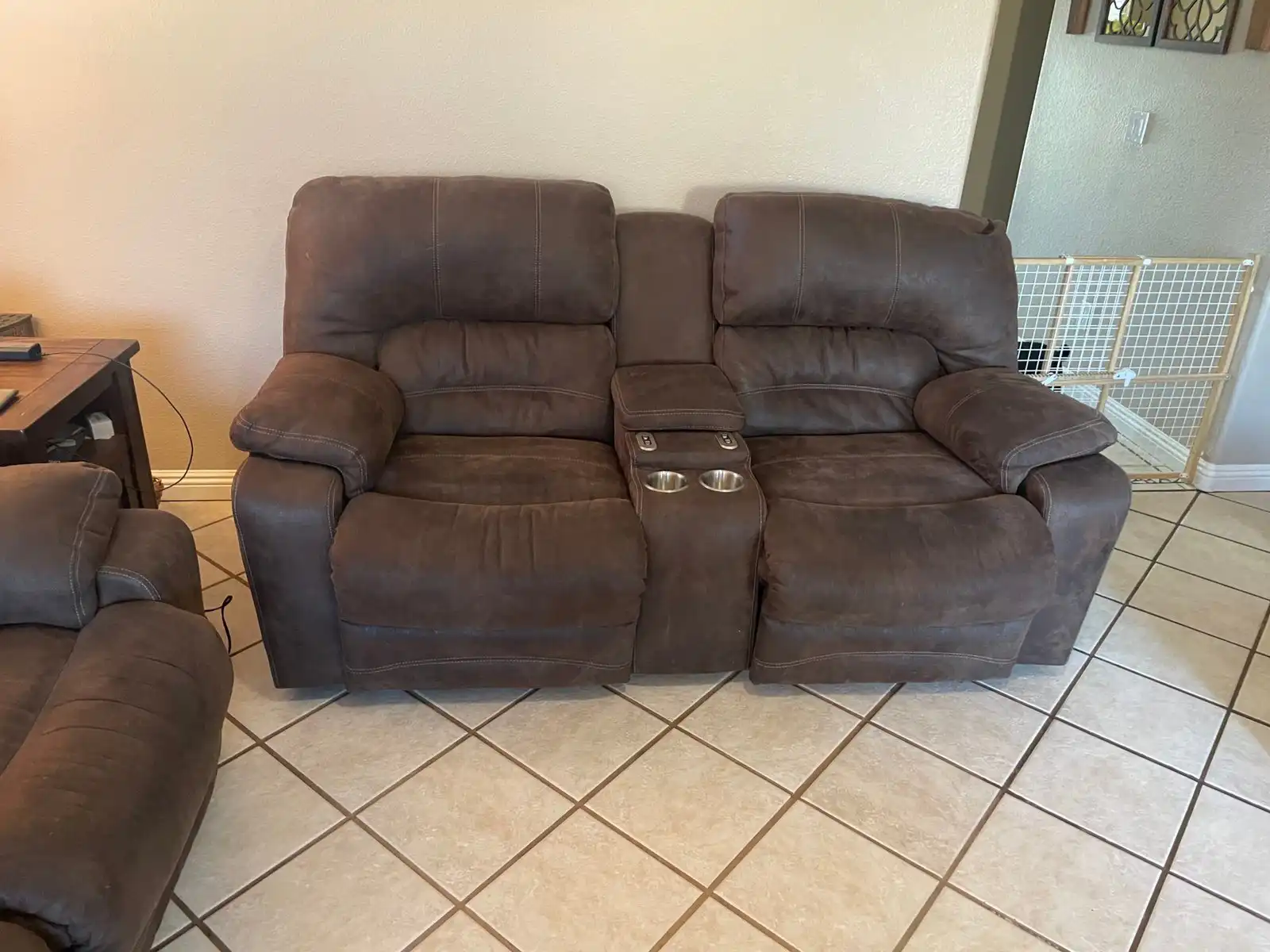 Before and after cleaning results