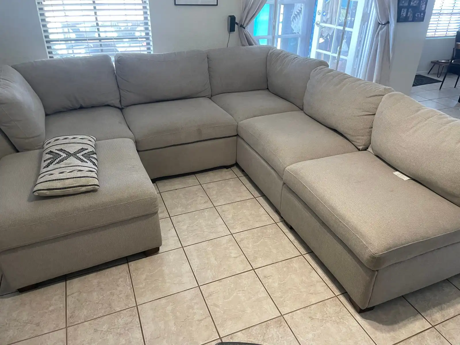 Before and after cleaning results